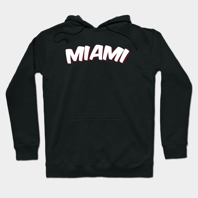 Miami Raised Me Florida Hoodie by ProjectX23Red